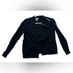 Old Navy open front cardigan in Black. Size S